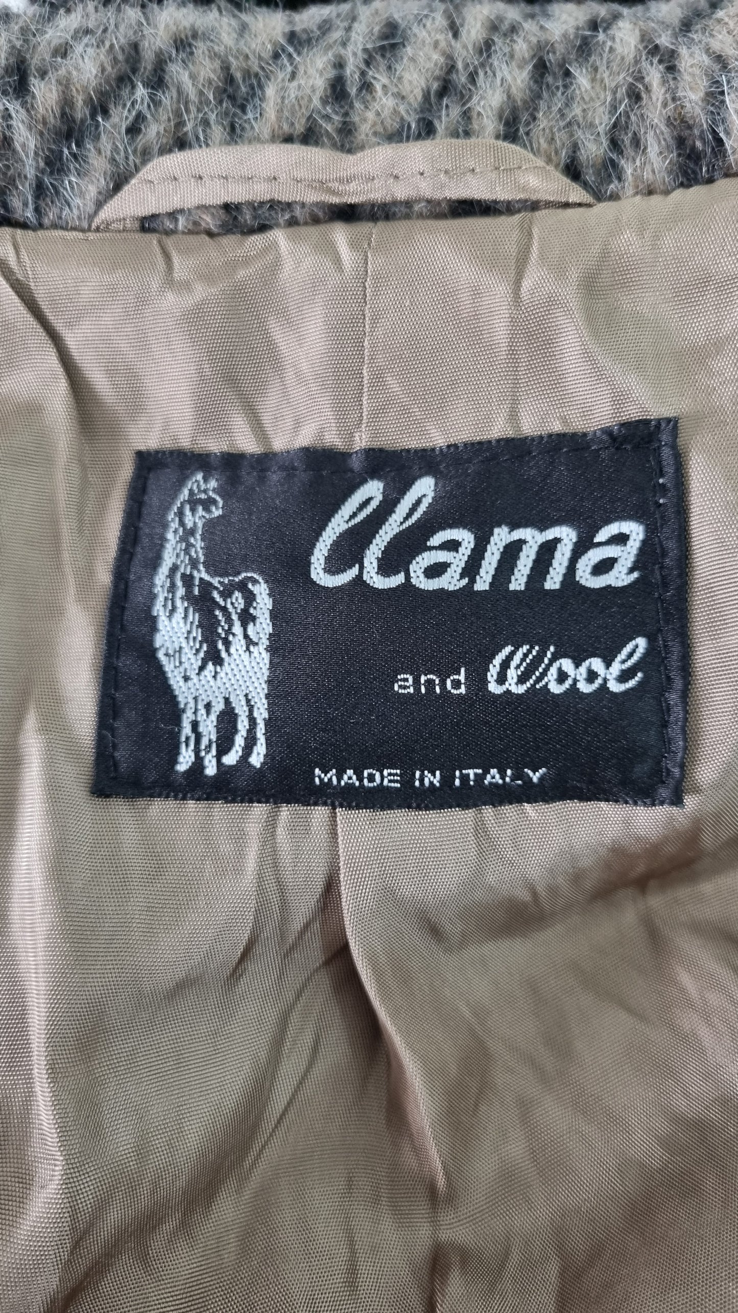 Cappotto vintage Lama e Lana