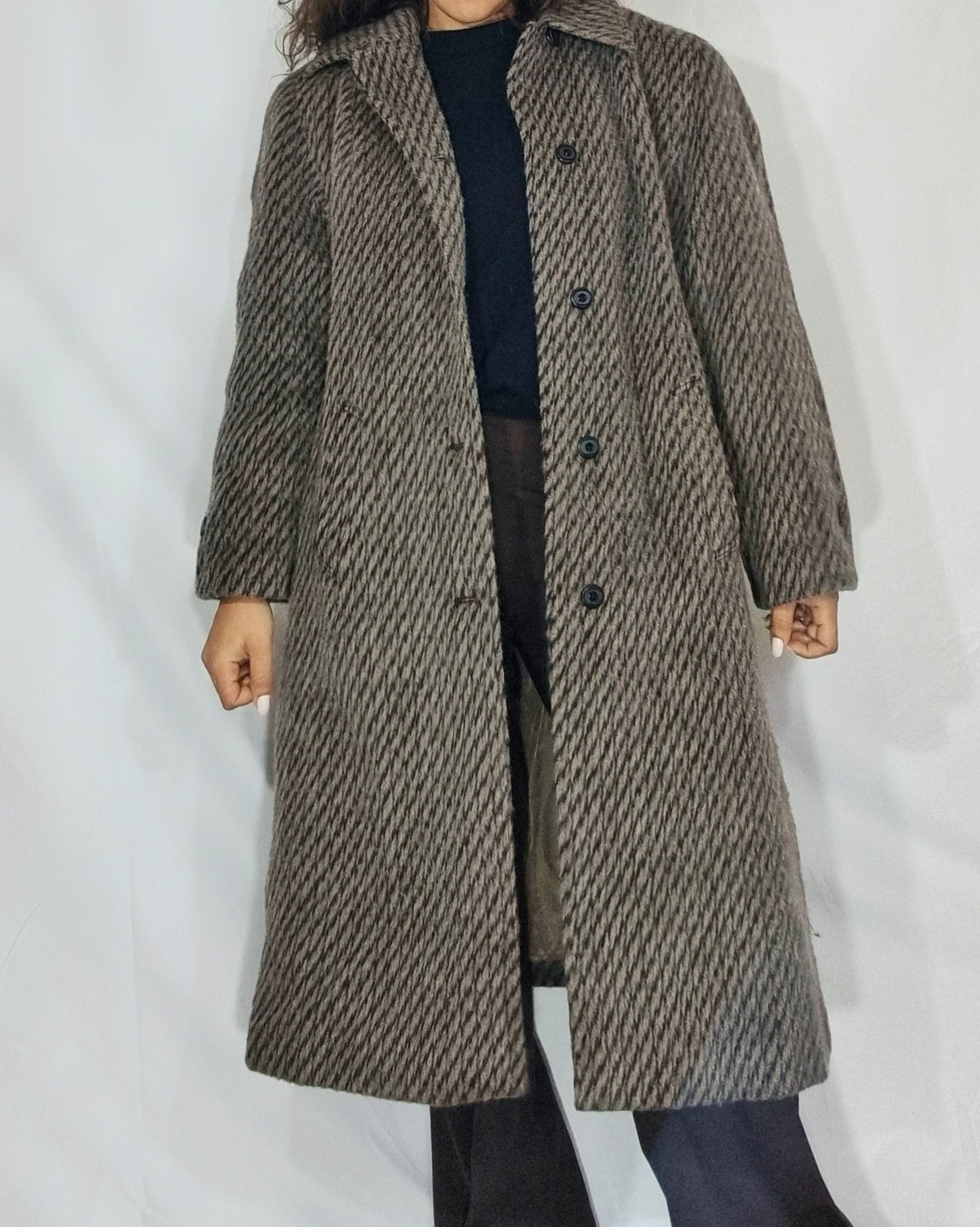 Cappotto vintage Lama e Lana